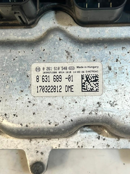 2012-2015 BMW 328i F22 F10 N20 Engine Control Module ECU/DME ONLY 8631689 OEM