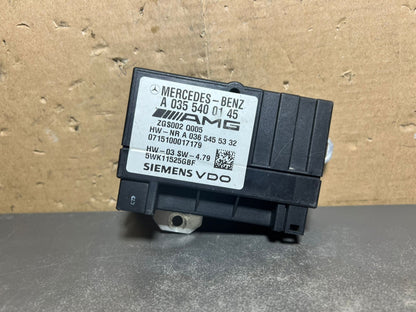 Mercedes W164 ML63 CLS63 AMG Fuel Pump Motor Control Module  A035 5400145 OEM