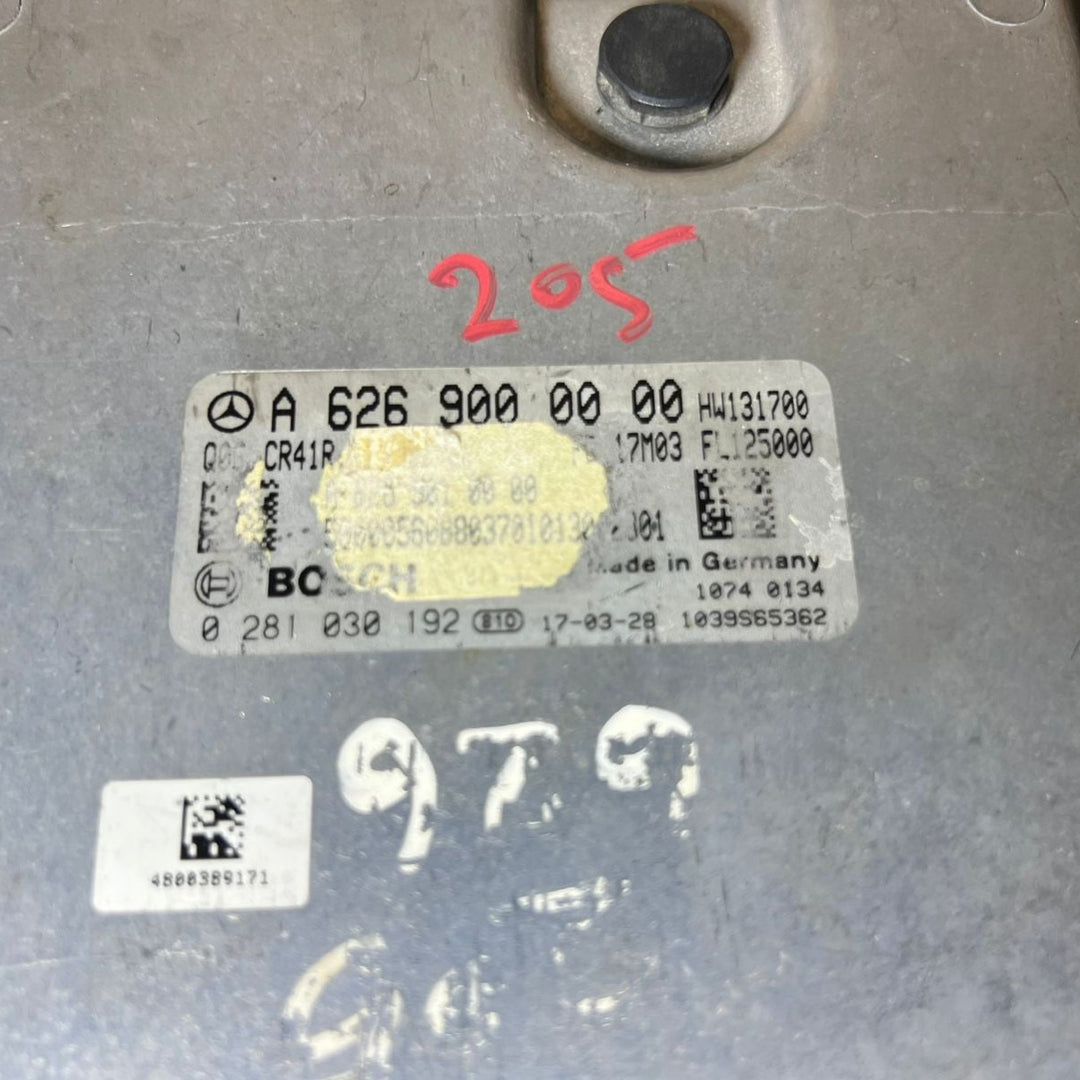 14-20 Mercedes W205 C-Class Engine Control Module Unit ECM ECU A642 9000000 OEM
