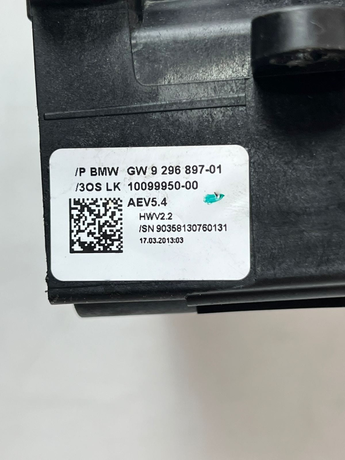 BMW 2' 3' F20 F21 F22 F30 F31 F32 F33 Automatic Gear Selector Switch 9296897 OEM