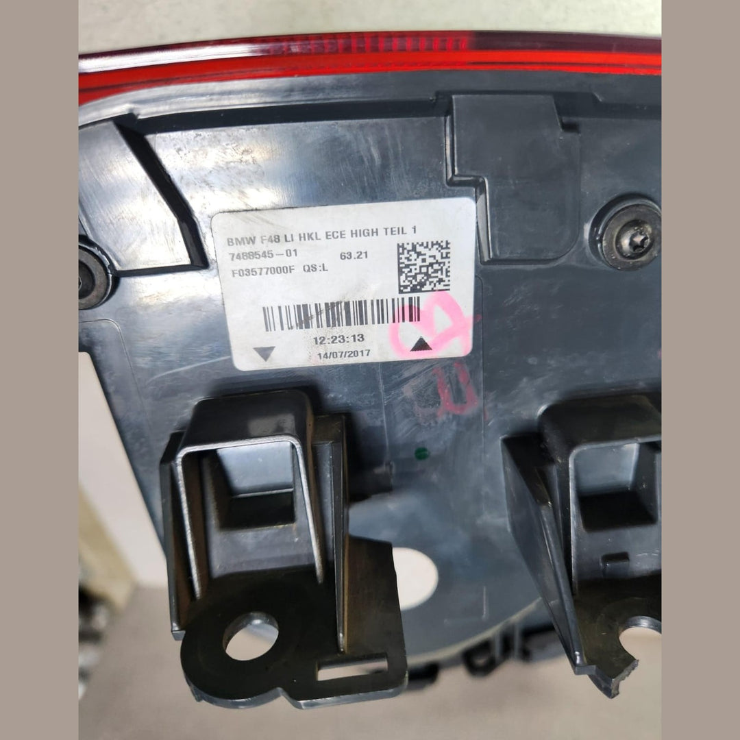 2015-2020 BMW X1 Rear Tail Light 7488545 X1 F48 sDrive18d 