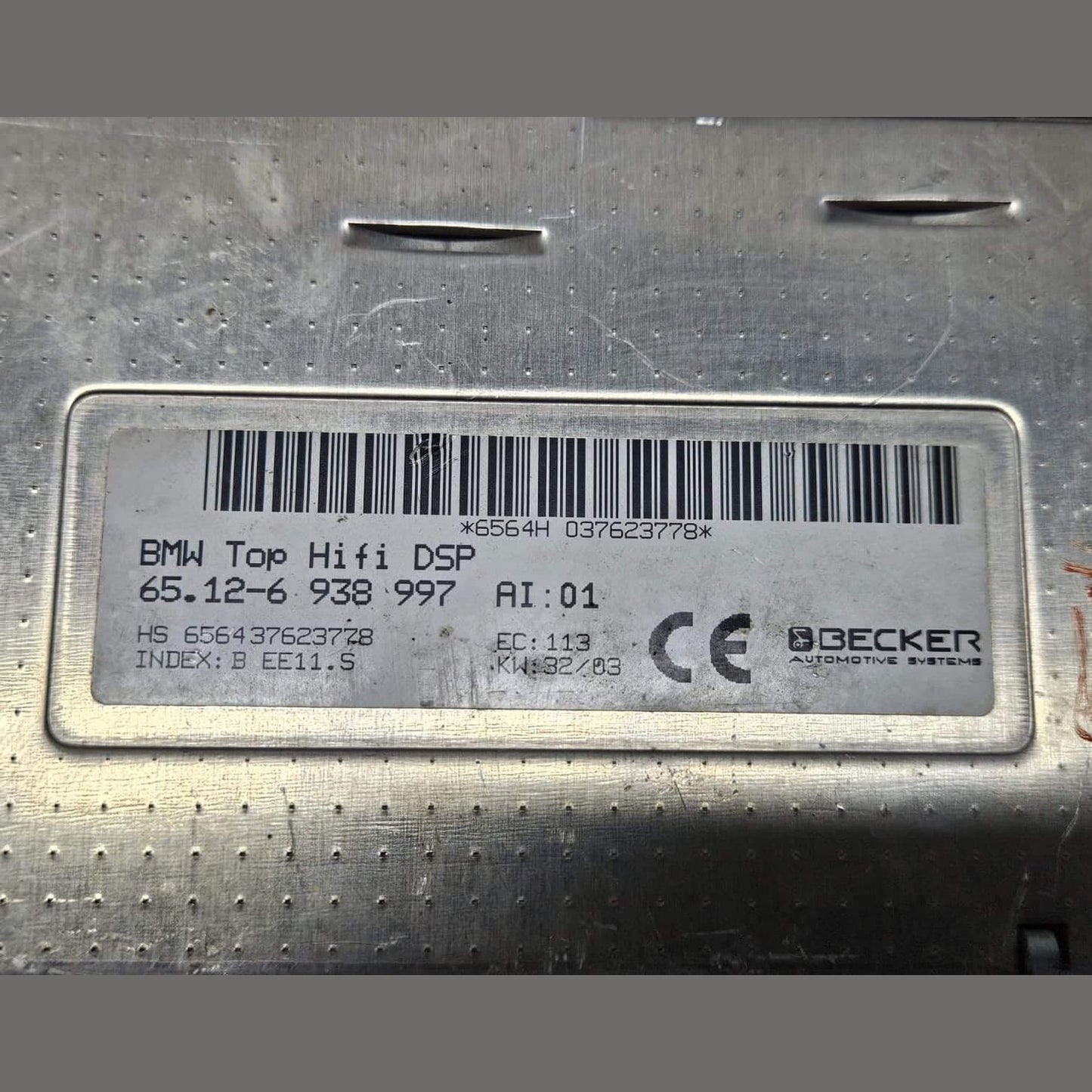2002-2005 BMW 745i E65 E66 series DSP Audio Amplifier 6938997 OEM