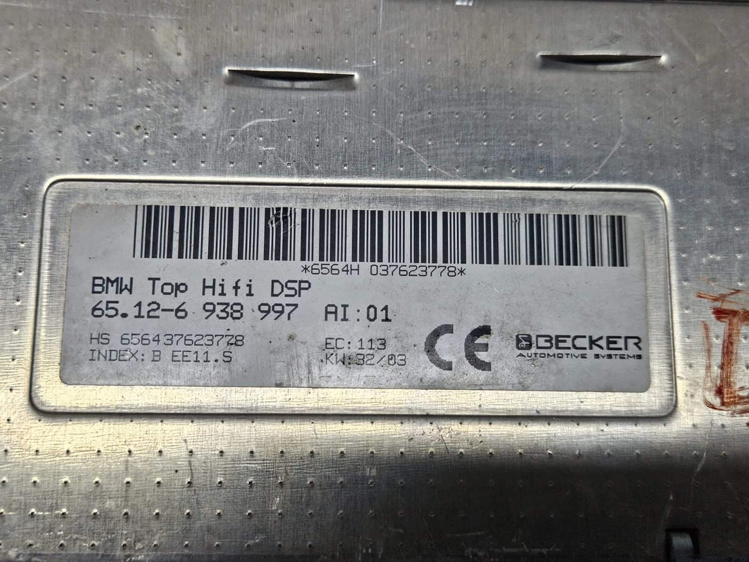 2002-2005 BMW 745i E65 E66 series DSP Audio Amplifier 6938997 OEM