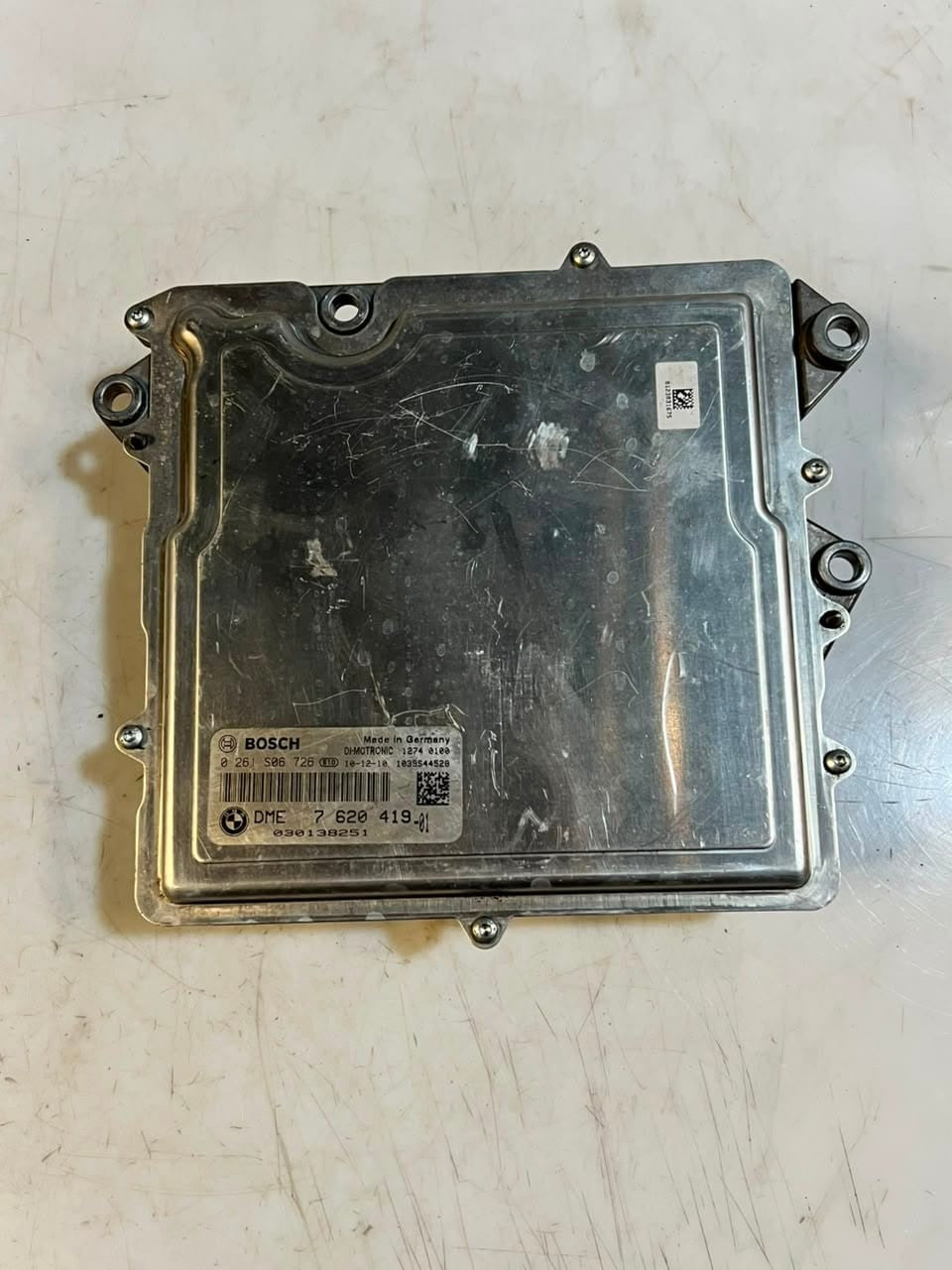 2011-2016 BMW 535i F10 with N55 3.0L Engine Control Module ECU ONLY DME 7620419