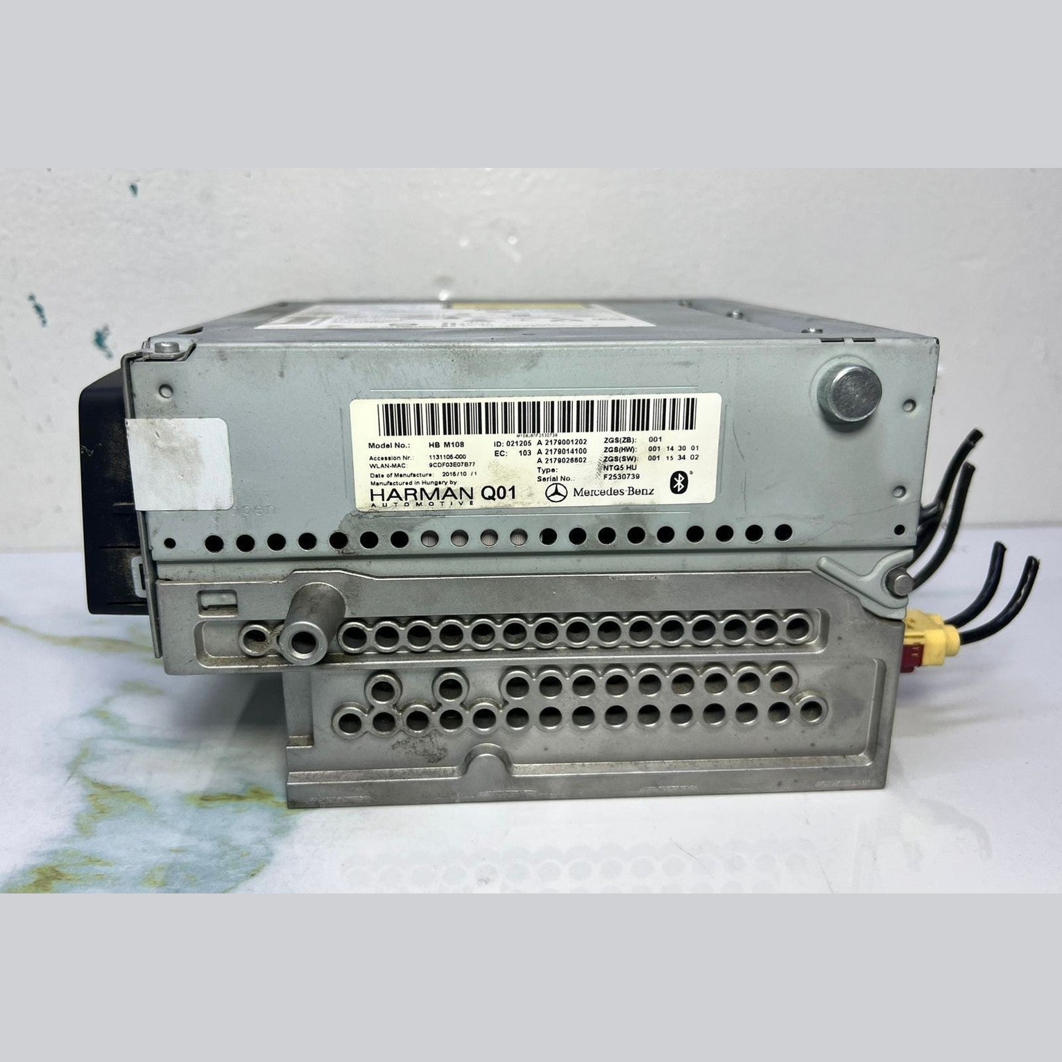 2014–2020 Mercedes-Benz W222 W217 S-Class Head Unit CD Player A217 9001202 OEM