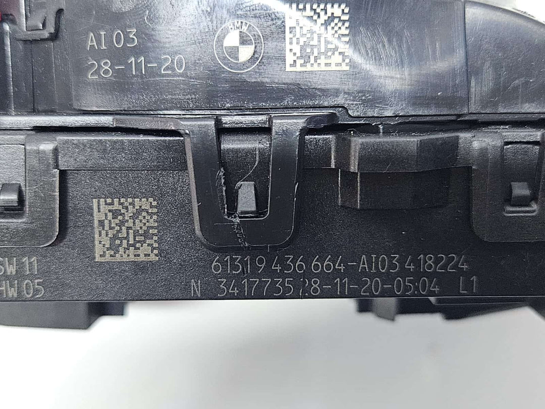 9436664-BMW G14 G15 G20 G22 Steering Column Switch Unit OEM