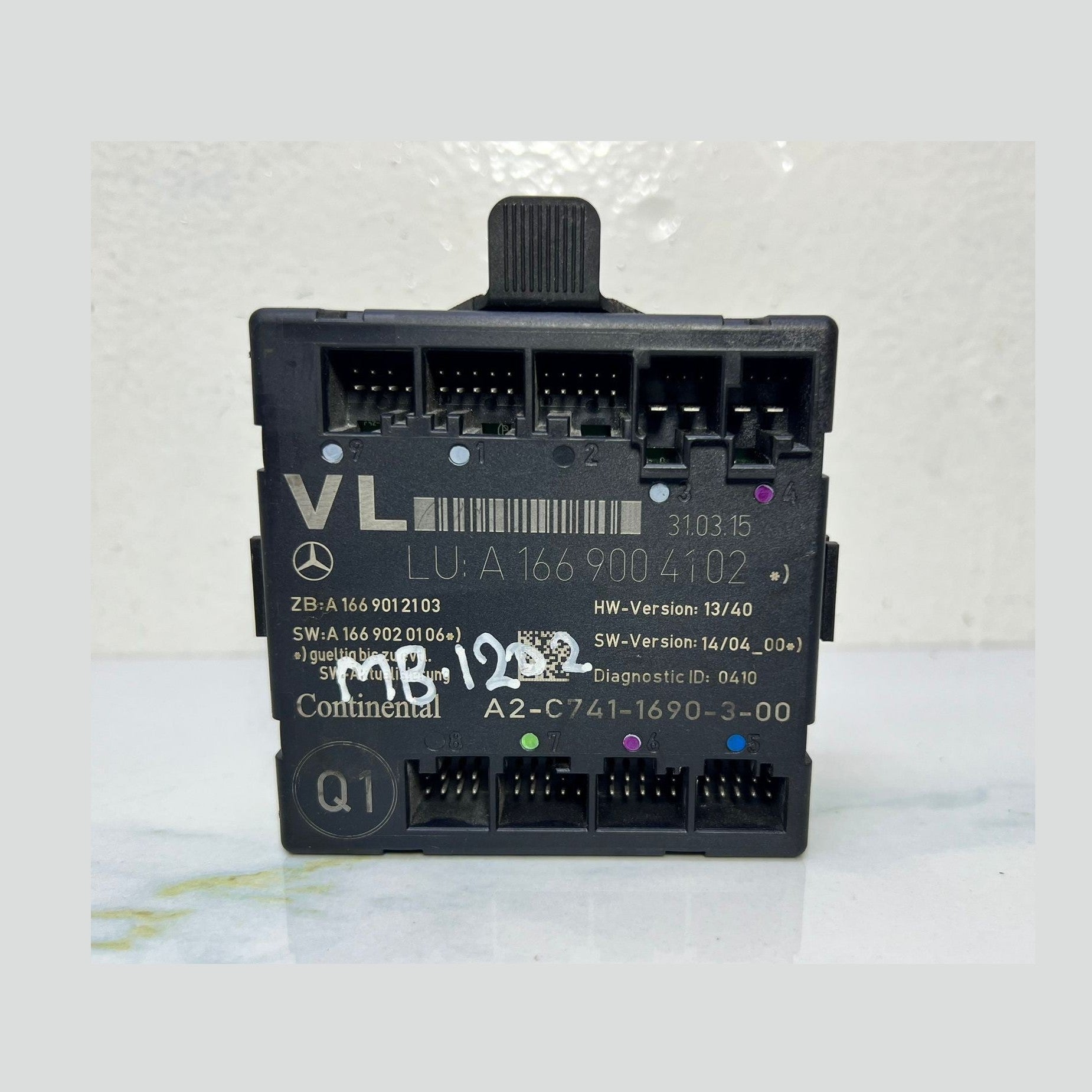 Mercedes W166 ML GLE GL Front Left Side Door Control Module A166 9004102 OEM