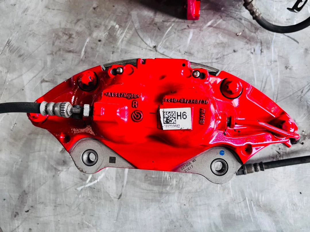 2018-2023 BMW X4 Brake Calipers Set RED MSPORT 689733602 X3 G01 M40i and X4 G02