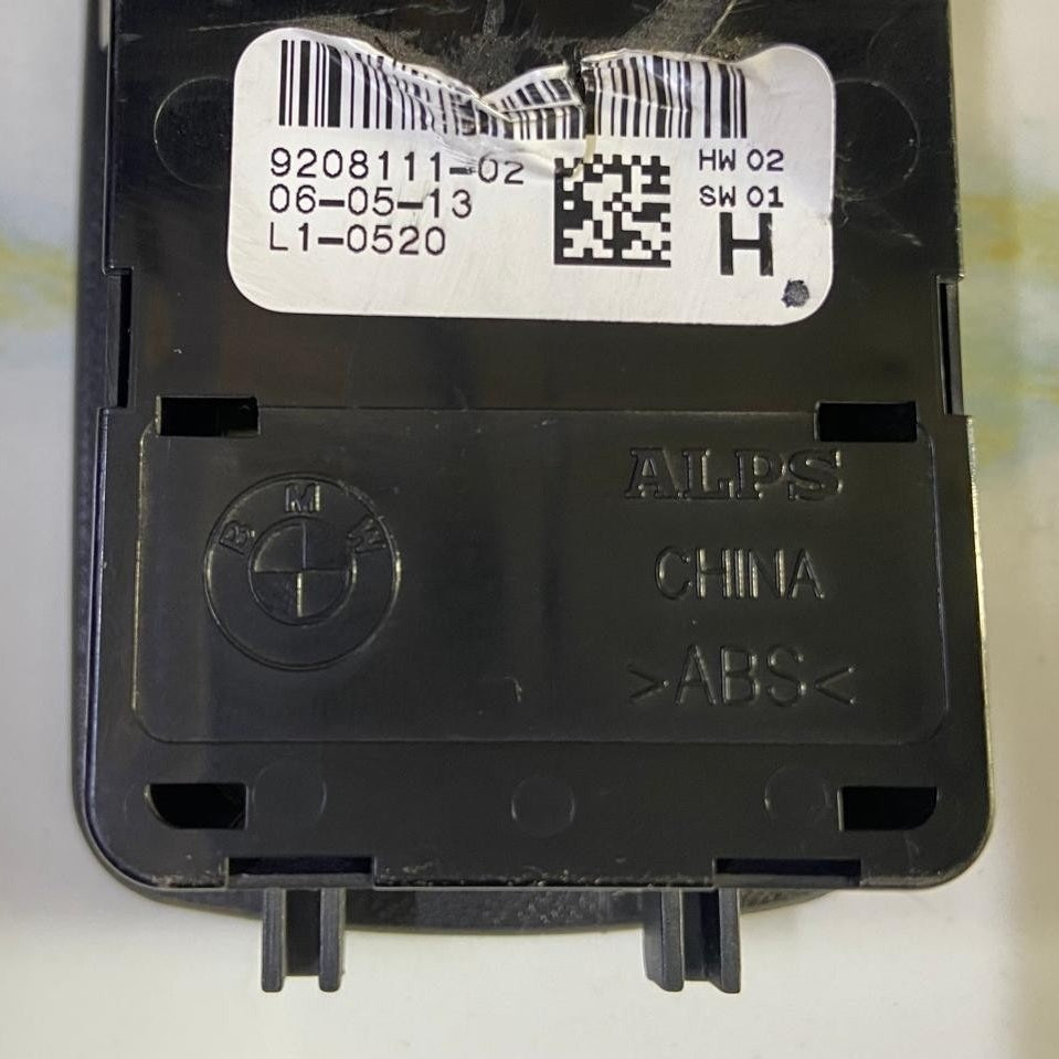 OEM BMW F30 F31 F34 Master Window Control Switch 9208111