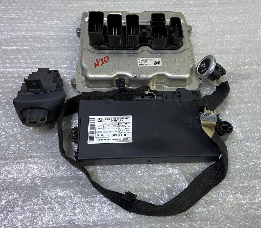 OEM 2014 BMW N20 Z4 Engine Control Module Unit ECU SET 20i sDrive Petrol 8617569