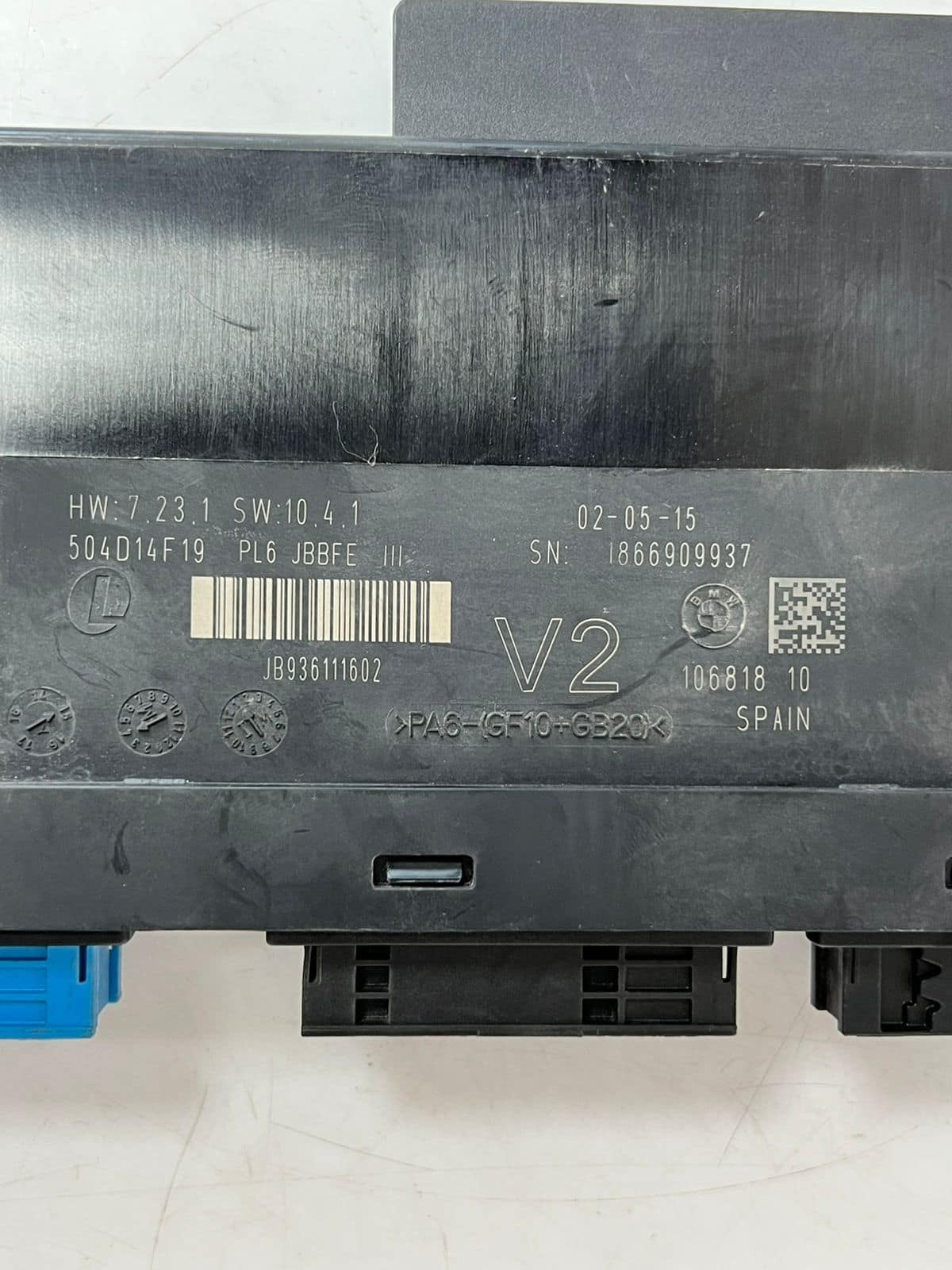2015 BMW M5 F10 F11 F04 F06 F12 Body Control Module junction box JBE 9361116 OEM