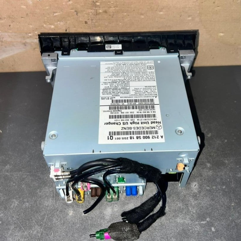 2010-2014 Mercedes W212 E-Class Radio Audio Head Unit CD Player A212 9005818 OEM