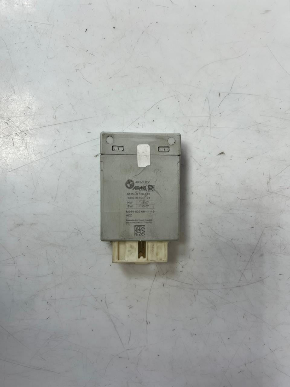 2019 BMW X5 G05 ELECTRONIC COMPUTER TRUNK ROLLER SHUTTER MODULE 9876113 OEM