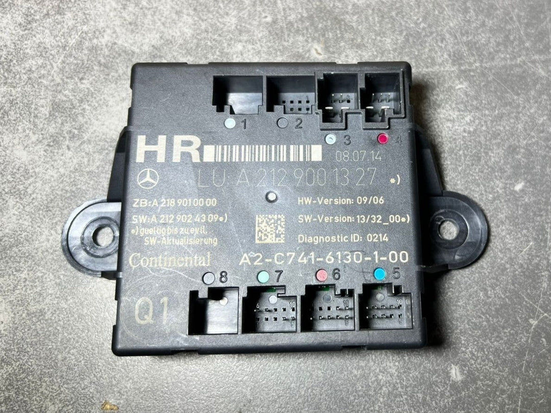 Mercedes-Benz W212 E-Class Rear Right Side Door Control Module A212 9001327 OEM