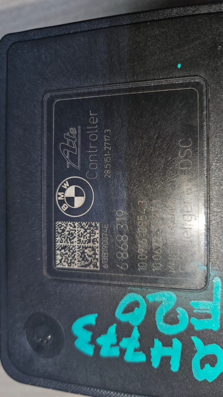 BMW 116I 2013 ABS PUMP ATE DSC F20 6868319 USED KM 110045