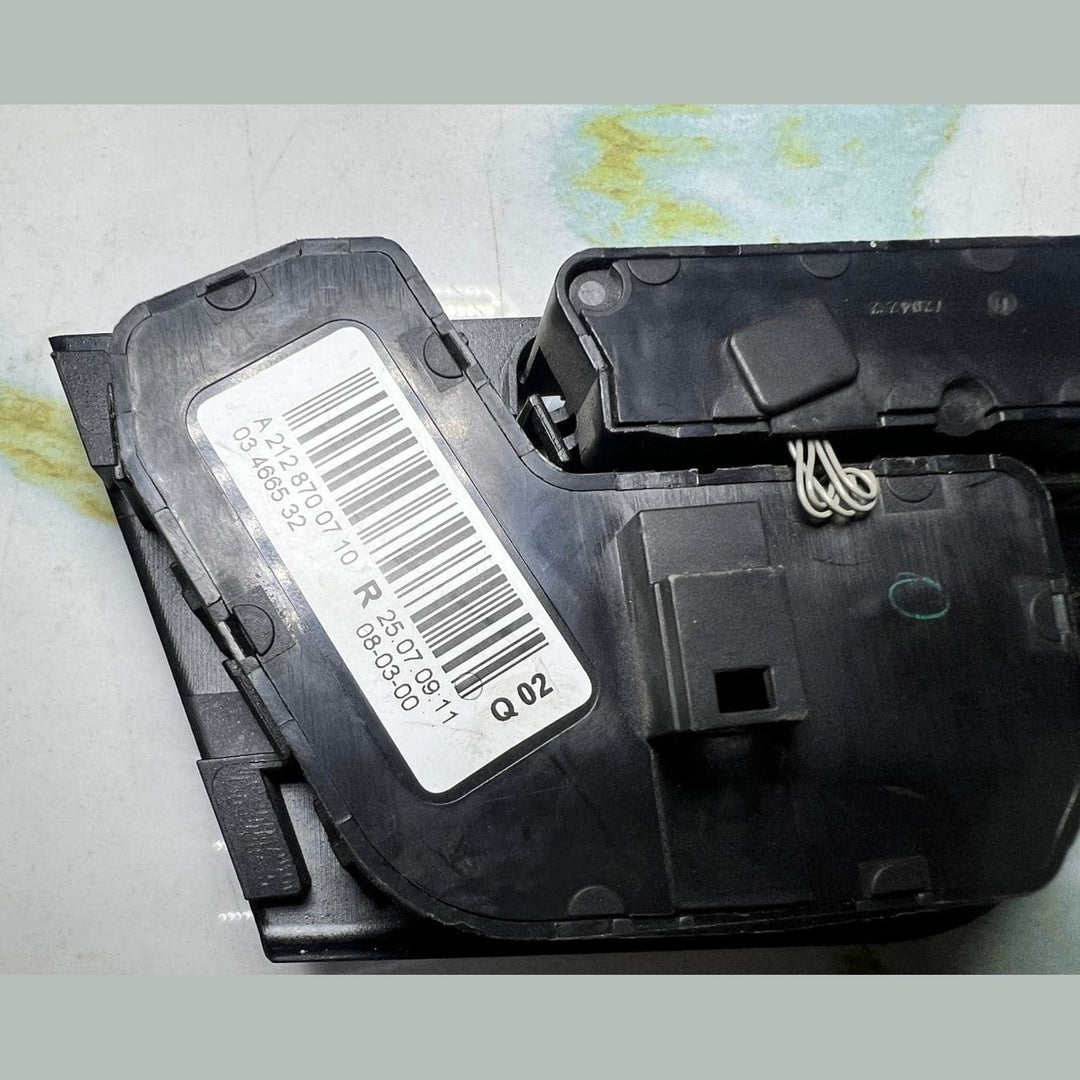 2009-2016 Mercedes E350 Seat Adjustment Switch A2128700710 W212 E-Class and W207