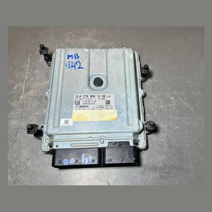 12-18 Mercedes W166 GL450 Engine Control Module Unit ECM ECU A278 9001400 OEM