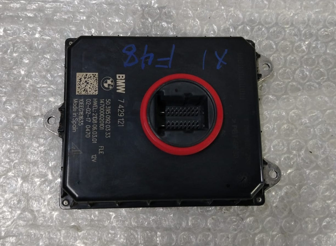 OEM BMW X1 F48 LED Headlight Control Module Ballast 7429121 Made in Spain