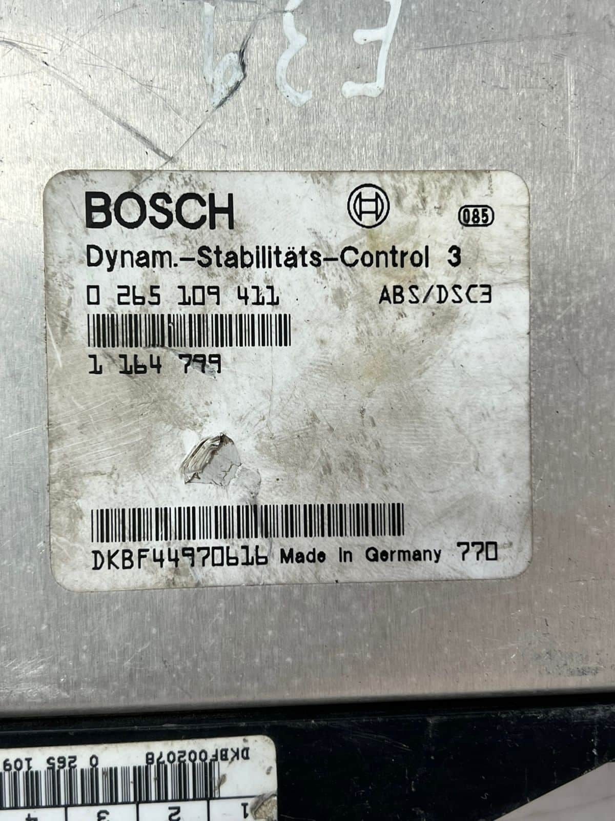 1997-1998 BMW 540i 5 Series E39 Abs Control Unit 1164799 OEM