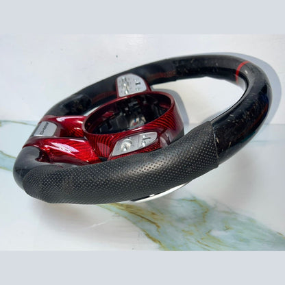 Mercedes W205 AMG Steering Wheel Multi Function Sport Assembly W \ Paddle Shifts