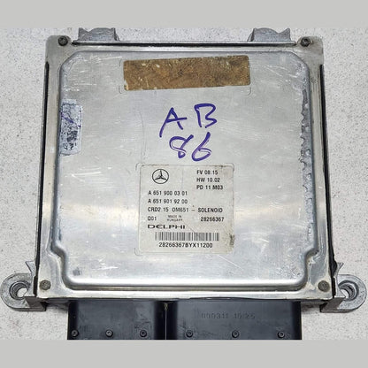 Benz Engine Control Unit A6519000301 OM651 diesel engines DELPHI