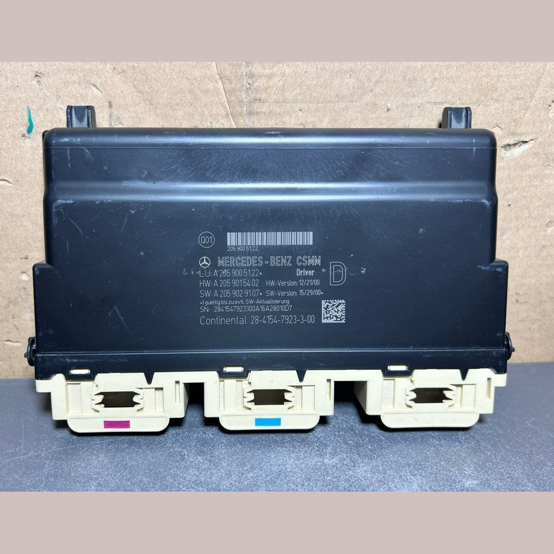 14-18 Mercedes W205 C-Class Front Driver Seat Control Module A205 9005122 OEM