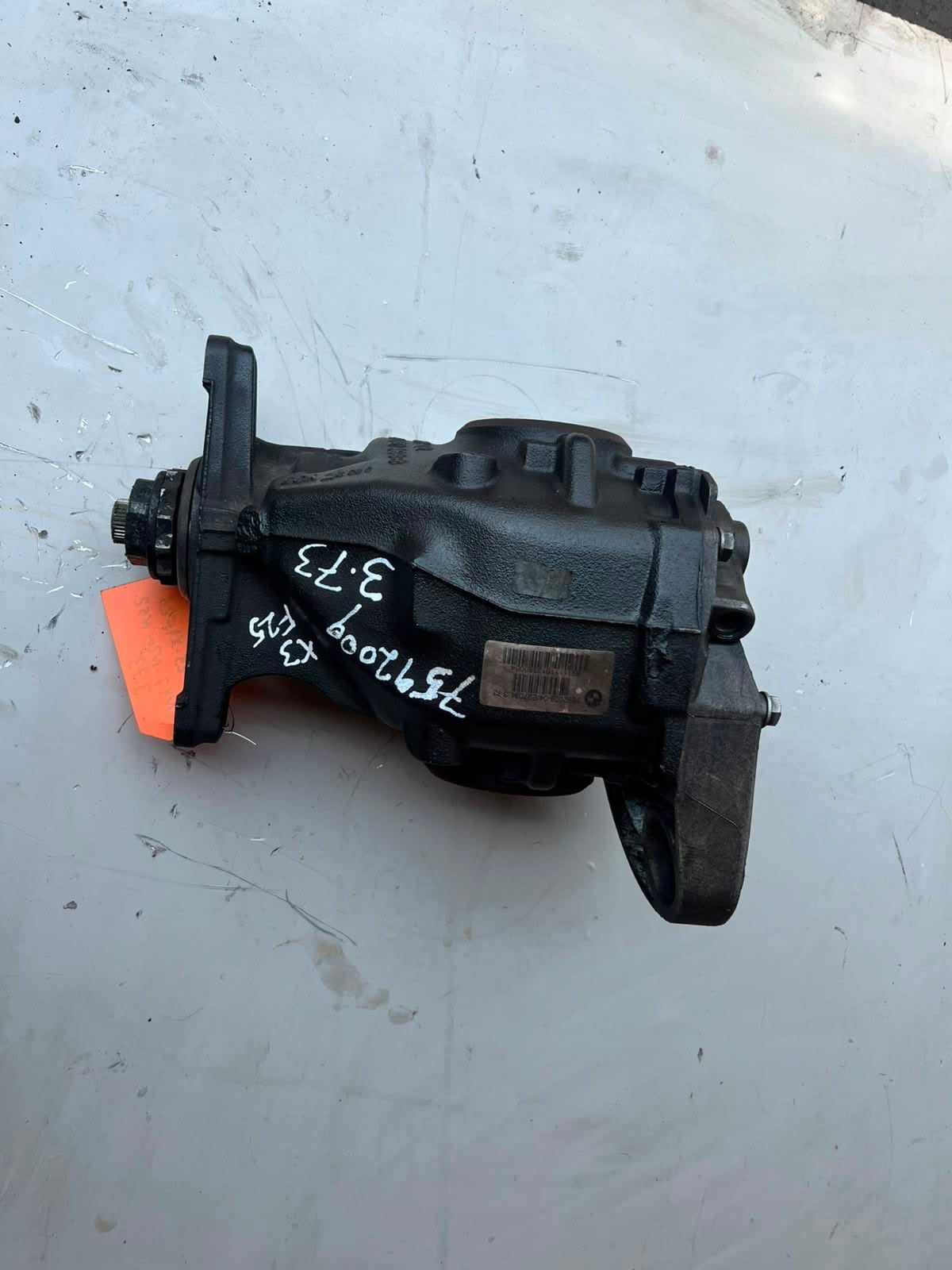 2010-2017 BMW X3 F25 X4 F26 with 3.73 ratio Rear Differential DIFF 7592009 OEM