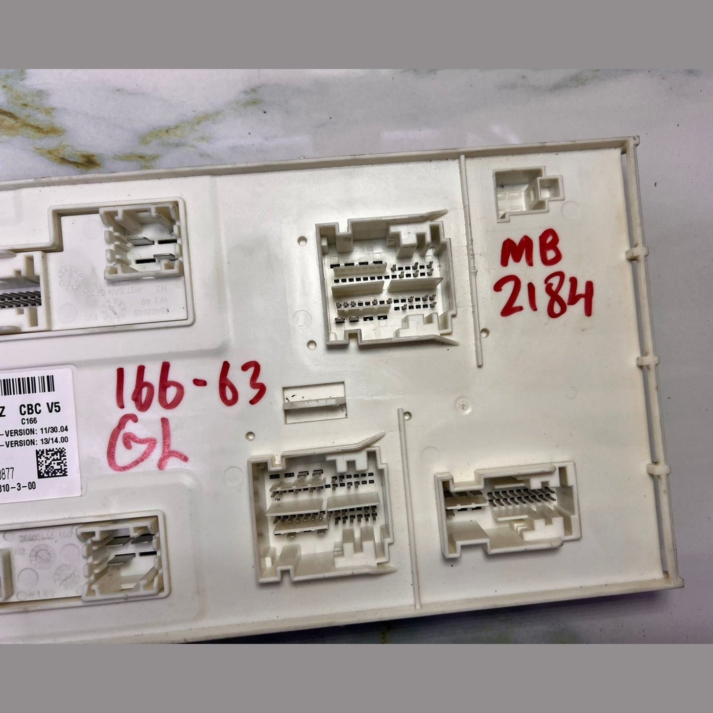 2014 Mercedes-Benz GL450 Front Sam Body Control Module A 166 9009411 W166 ML GL 