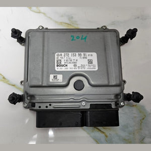 08-12 Mercedes W204 C-Class ECM ECU Engine Control Module Unit A272 1539991 OEM