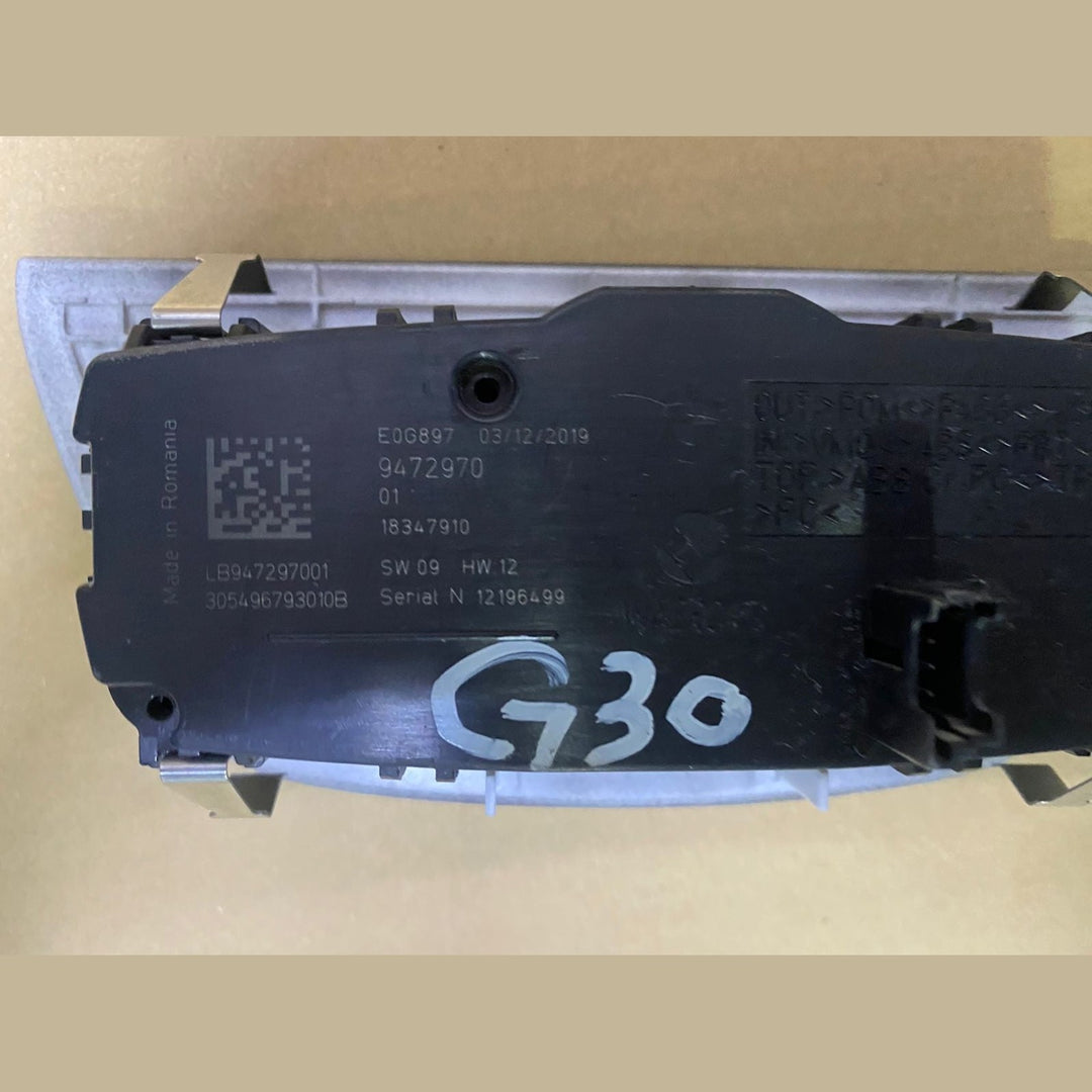 BMW Headlight Switch 9472970 5 Series G30 F90 530E 530I M5 520I 2017-2022