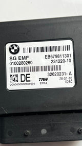 2011-2016 BMW 535i Parking Brake Control Module 32620231 F10 F11 535i 550i 650i