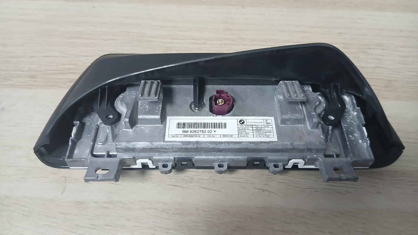 BMW 1 SERIES F20 F21 F22 CID CENTRAL INFORMATION DISPLAY SCREEN 6.5" 9262752