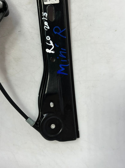 2011-2017 Mini Cooper Countryman R60 Rear Right Window Regulator 9800636 OEM