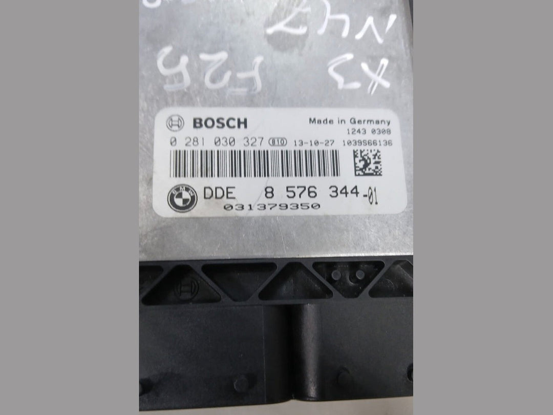 BM X3 F25 N47N ENGINE CONTROL UNIT MODULE DDE 8576344