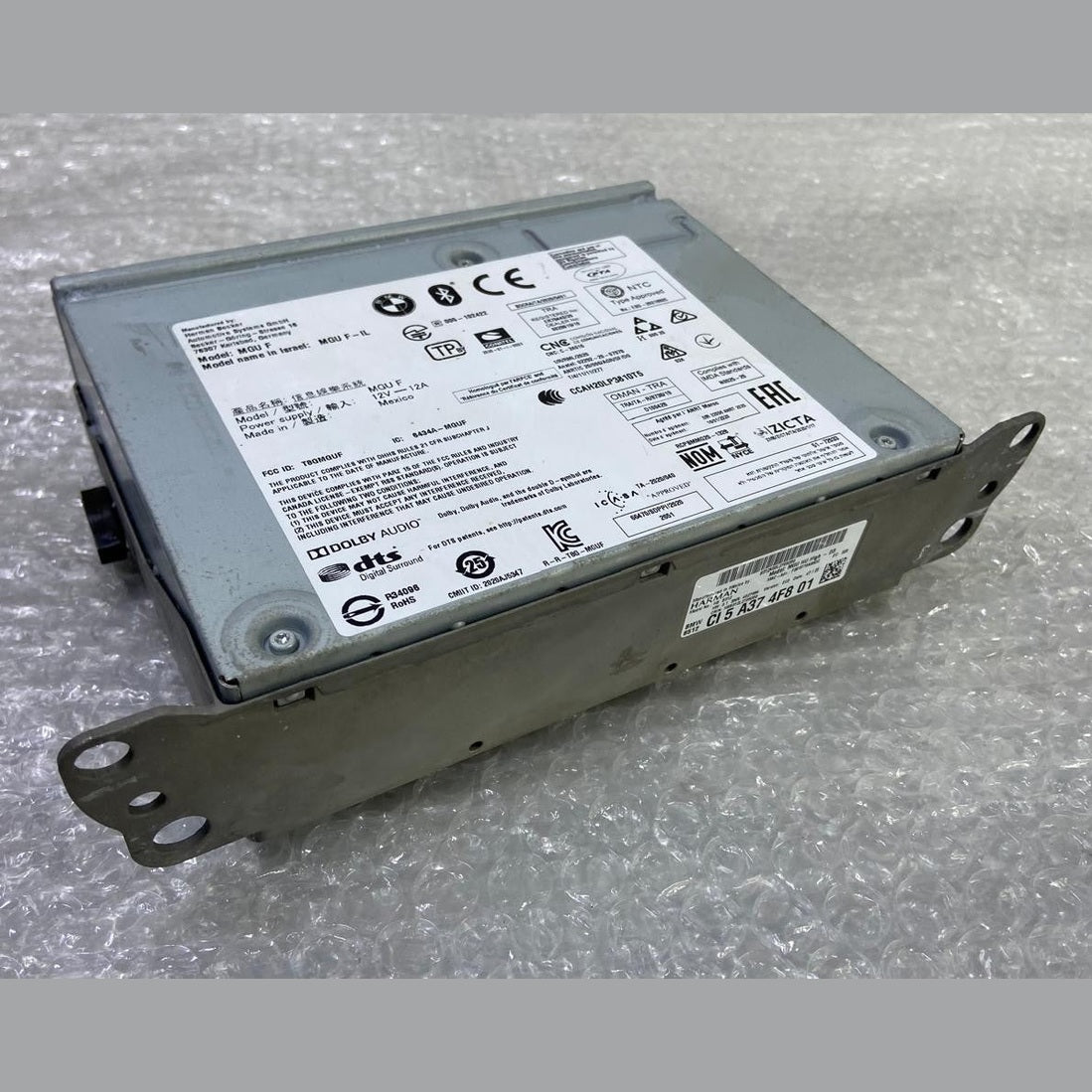 OEM BMW 3 G20 Radio Navigation Multimedia Head Unit 5A374F8 MGUF Harman 5A374F8