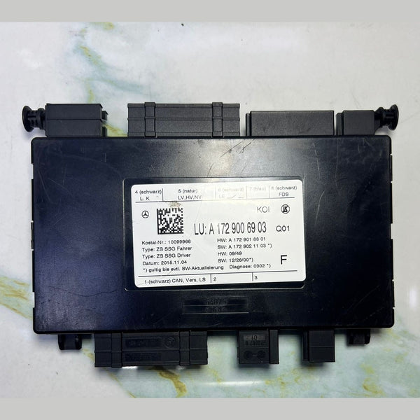 Mercedes W172 W212 SLK Front Driver Side Seat Control Module A172 9006903 OEM