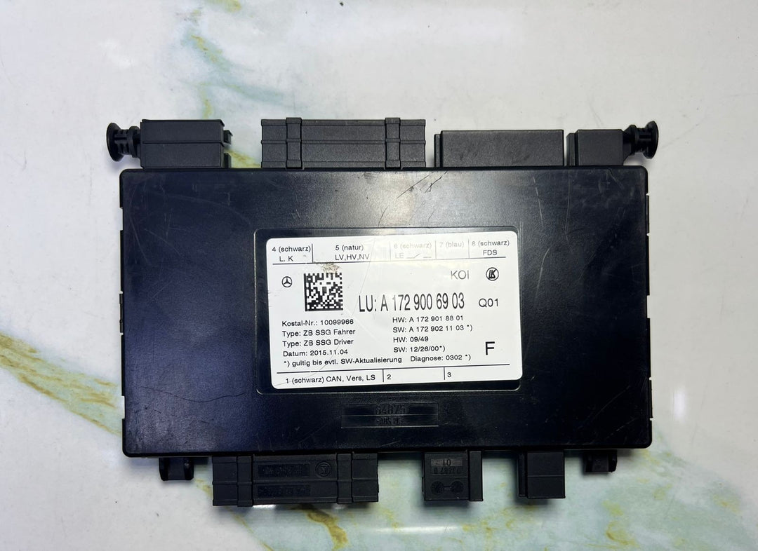 Mercedes W172 W212 SLK Front Driver Side Seat Control Module A172 9006903 OEM