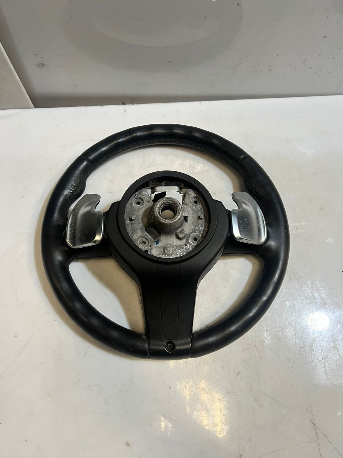 BMW 3 Series F30 F31 F35 F11 Multifunction Steering Wheel Leather Heated 7848641