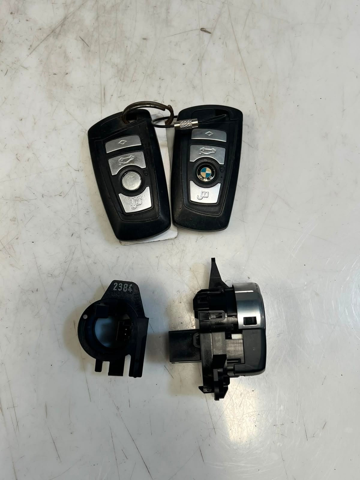 2013 BMW 5' F10 520D N47N Engine Control Unit (ECU) SET DDE+CAS4+2KEYS 8573257