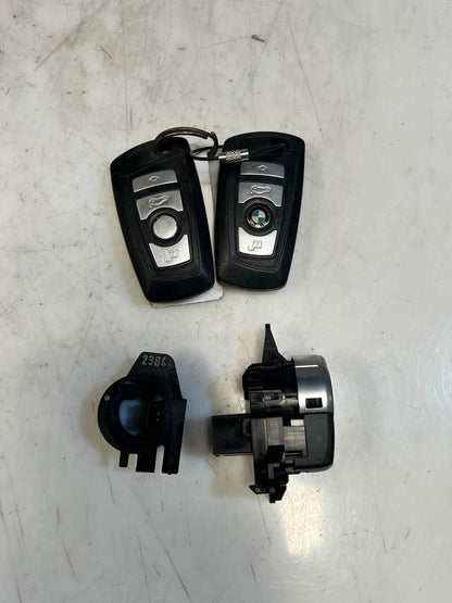 2013 BMW 5' F10 520D N47N Engine Control Unit (ECU) SET DDE+CAS4+2KEYS 8573257