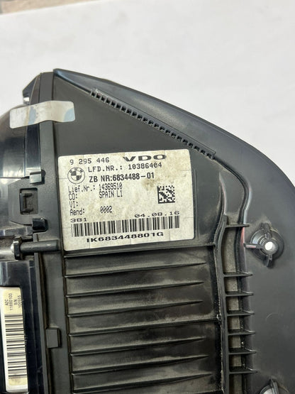 2017 BMW X1, 2 Active Tourer F45 F46 F48 Speedometer Instrument Cluster 6834488