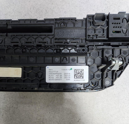 2016-2019 BMW 740i Climate Control Unit 6822777 G11 G12 740i 750xi