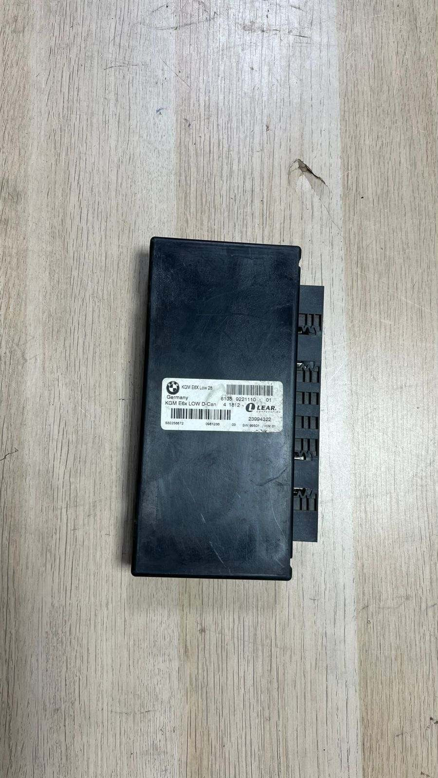 2008-2010 BMW 528i Body Gateway Module 9221110 5 6 Series E60 E61 E63 E64