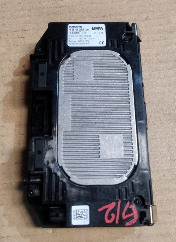 OEM BMW 7 SERIES G11 G12 MOBILE PHONE CHARGING MODULE CHARGER UNIT - 6819365