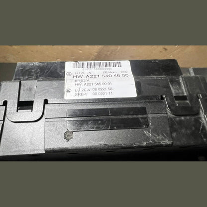 Mercedes W221 S-Class Front Fuse Relay Box SAM Control A221 5404650 A221 5401101