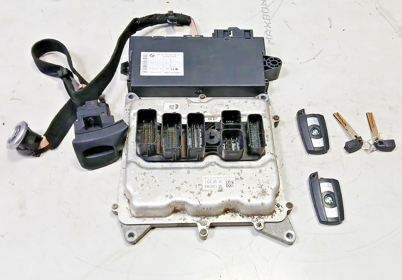 BMW X1 E84 2009-15 N20 ENGINE CONTROL UNIT ECU KIT DME 7639375