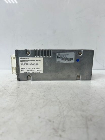 BMW 7' E65 E66 E67 X3 E83 Z4 E85 E86 JBIT Bluetooth Control Unit Module 6915943 