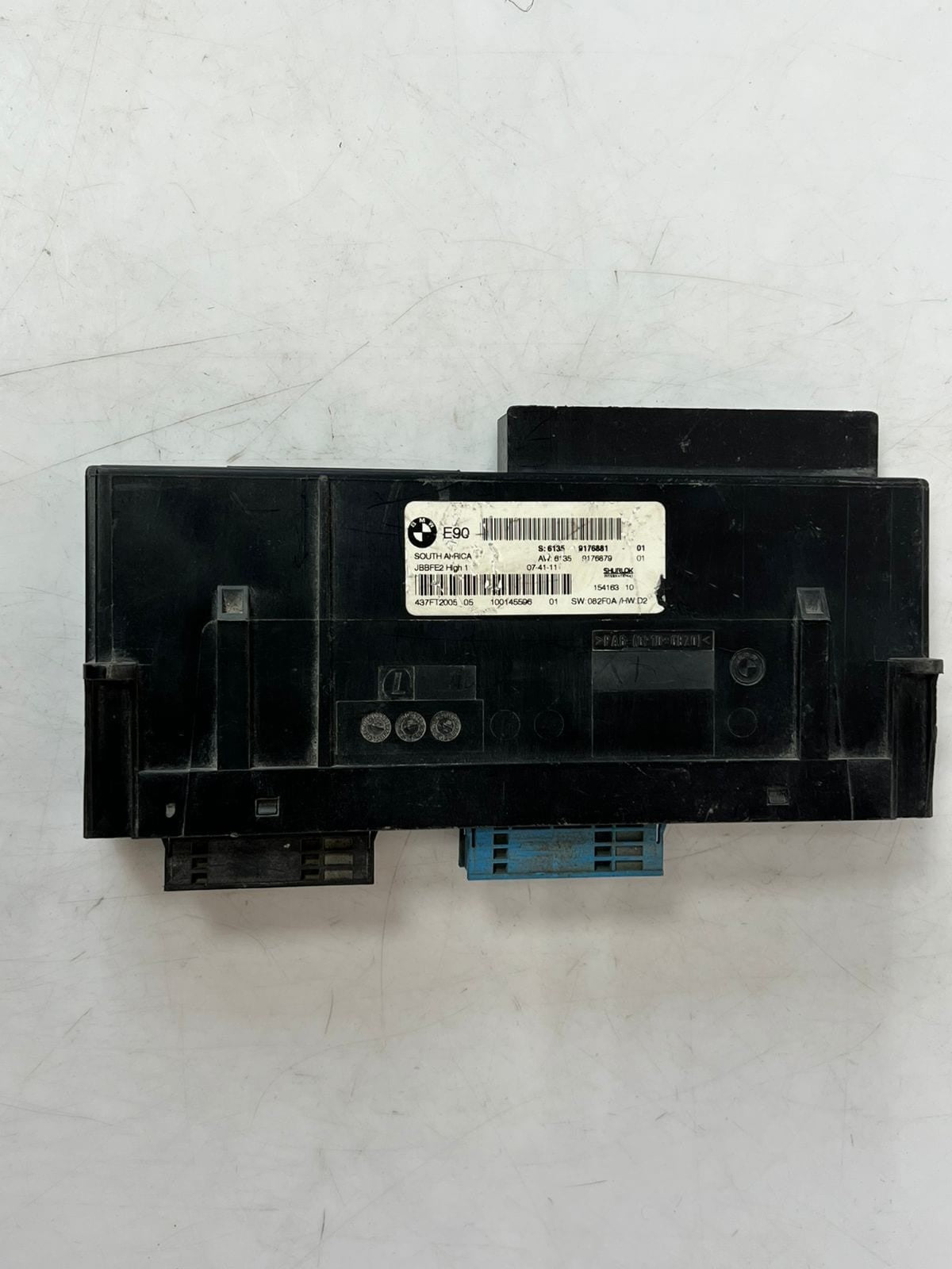 07-08 BMW 3 SERIES E90 ELECTRONIC CONTROL UNIT MODULE HIGH 1 JBBFE2 9176881 OEM