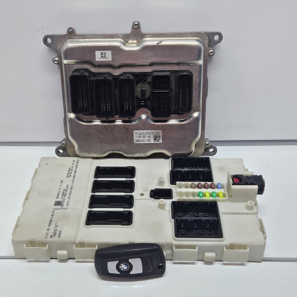 BMW 1 3 F20 F30 116i 316i N13 1.6 Engine Control Unit DME ECU KEY SET 7634297