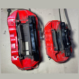 Mercedes-Benz E63 W212 E-Class Front \ Rear Brembo Red Calipers & Brake Discs